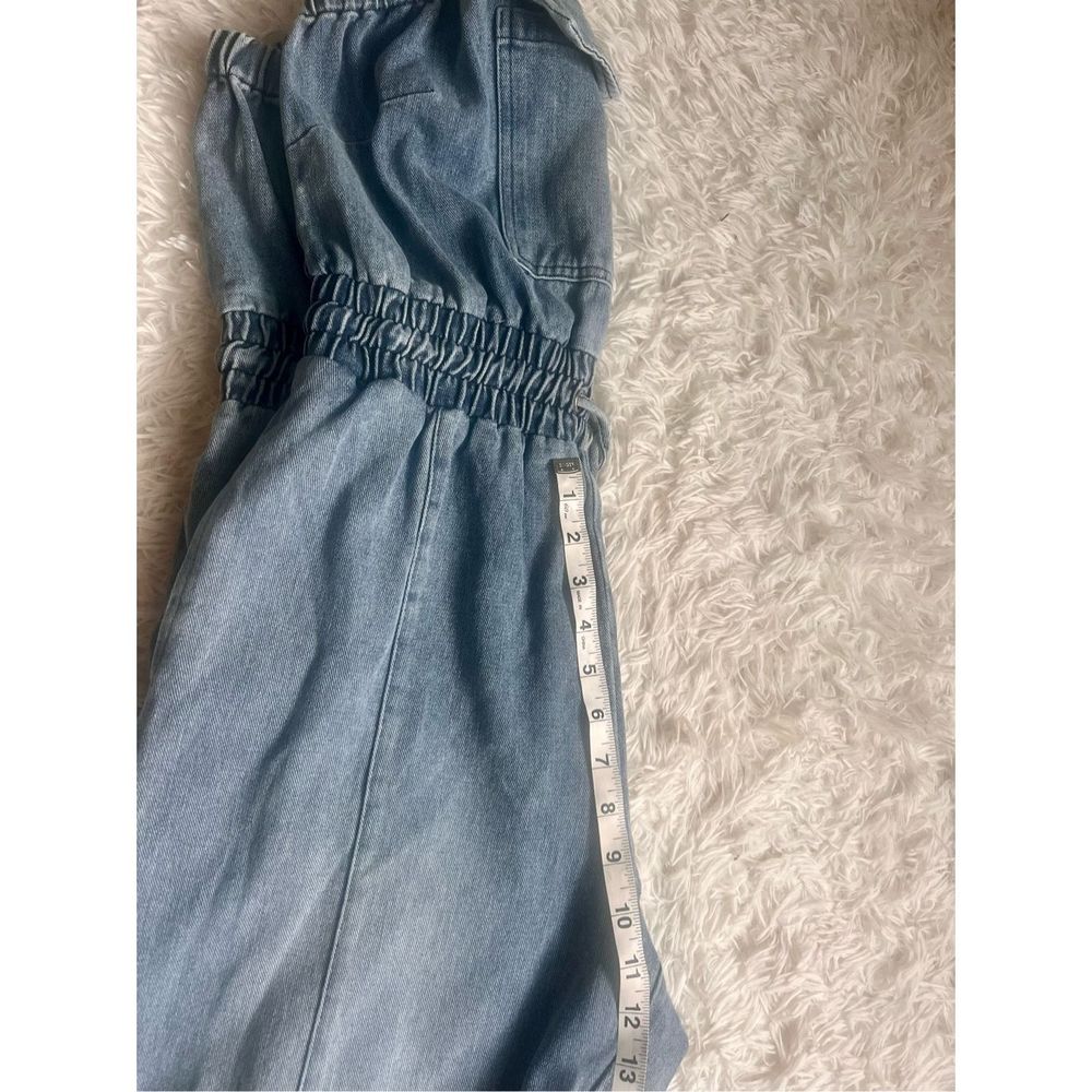 Denim TUBE JUMPSUIT - Picture 5 of 6